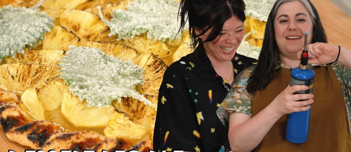 Claire Saffitz & Natasha Pickowicz Make a Delicious Pineapple Galette | Dessert People Claire Saffitz & Natasha Pickowicz Make a Delicious Pineapple Galette | Dessert People