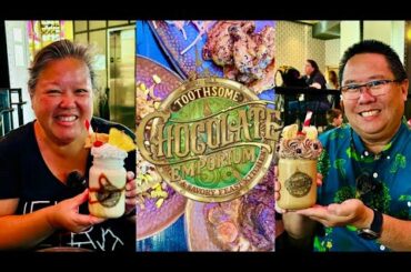 Dinner at a CHOCOLATE & STEAMPUNK Restaurant | Toothsome Chocolate Emporium