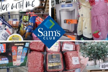 SAMS CLUB * SHOP WITH ME!!!!