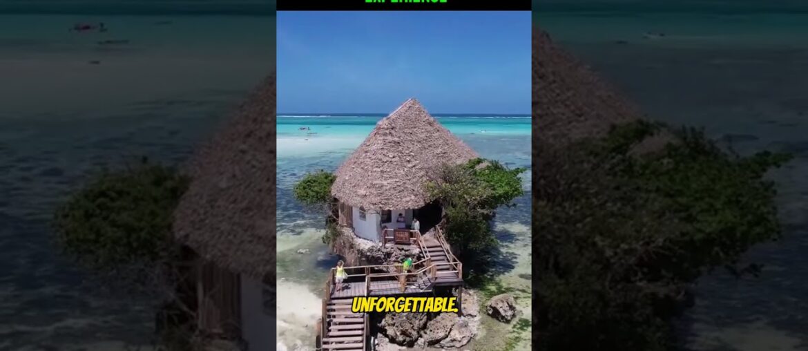 Most Extravagant Restaurant The Rock  A Magical Dining Experience #facts #shorts