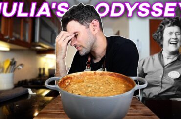 Cooking Julia Child's Cassoulet should be an Olympic Sport