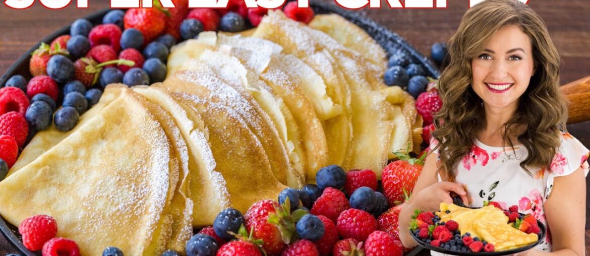 How to make Crepes | Easy Crepe Recipe