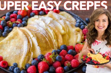 How to make Crepes | Easy Crepe Recipe