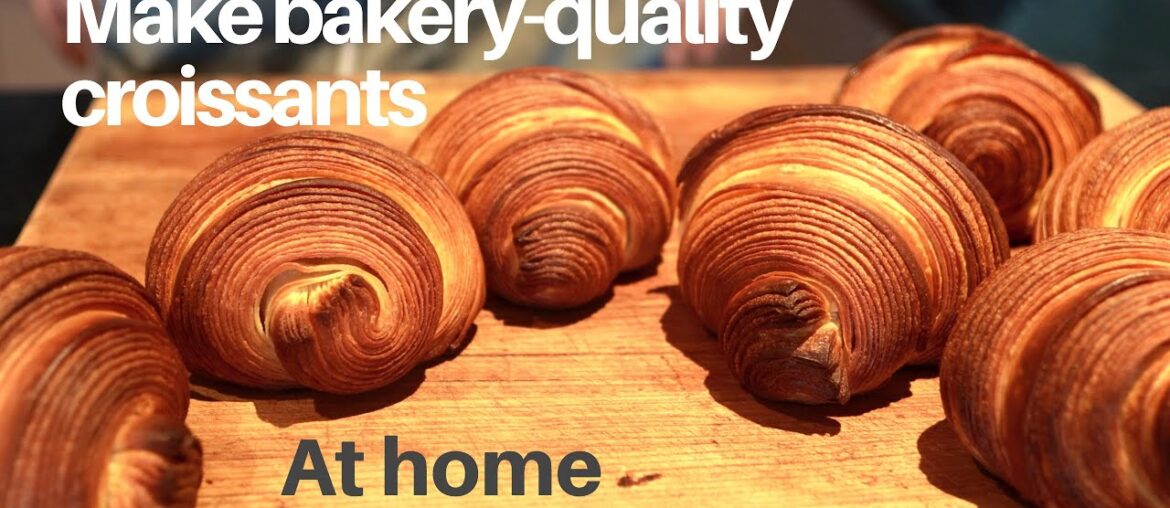 Make bakery-quality croissants at home using plain flour