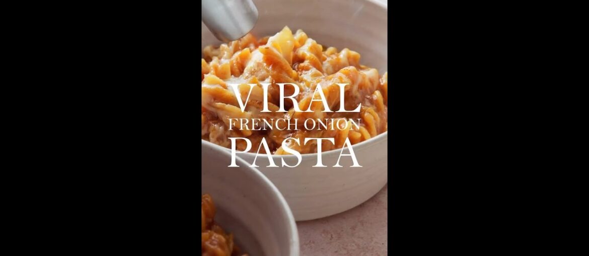 French Onion Pasta recipe