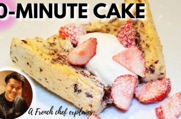 You can make the best chiffon cake in 10 minutes!