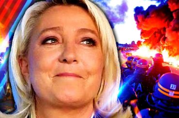 Le Pen SURGING as Race Riots ENGULF France!!!
