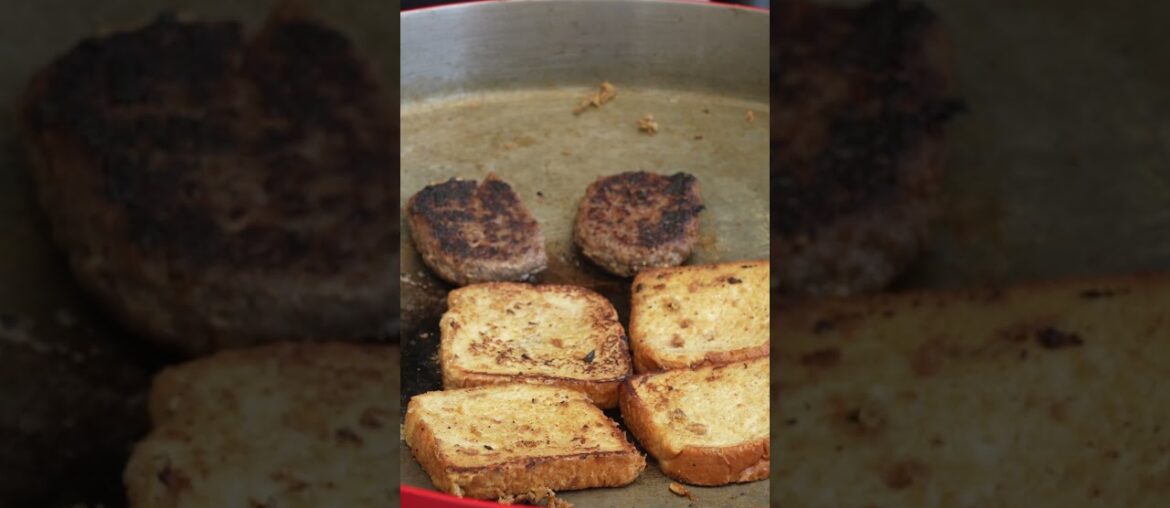 Grilled French Toast and Egg Breakfast Sammy with Sausage Grilled French Toast and Egg Breakfast Sammy with Sausage