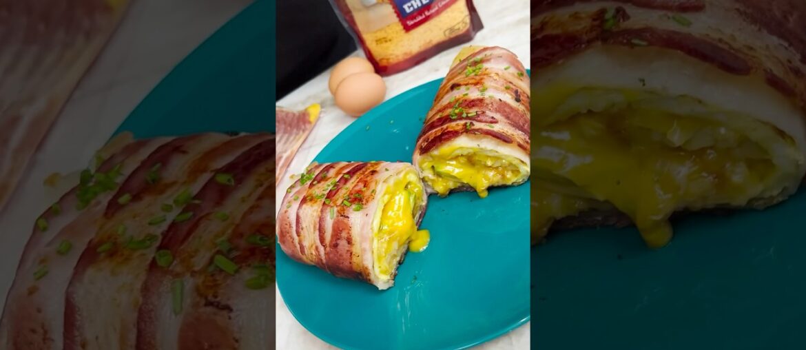 Bacon Wrapped Breakfast Burrito