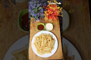 french fries recipe #youtubeshorts #shorts #trending #viral #frenchfries #fries