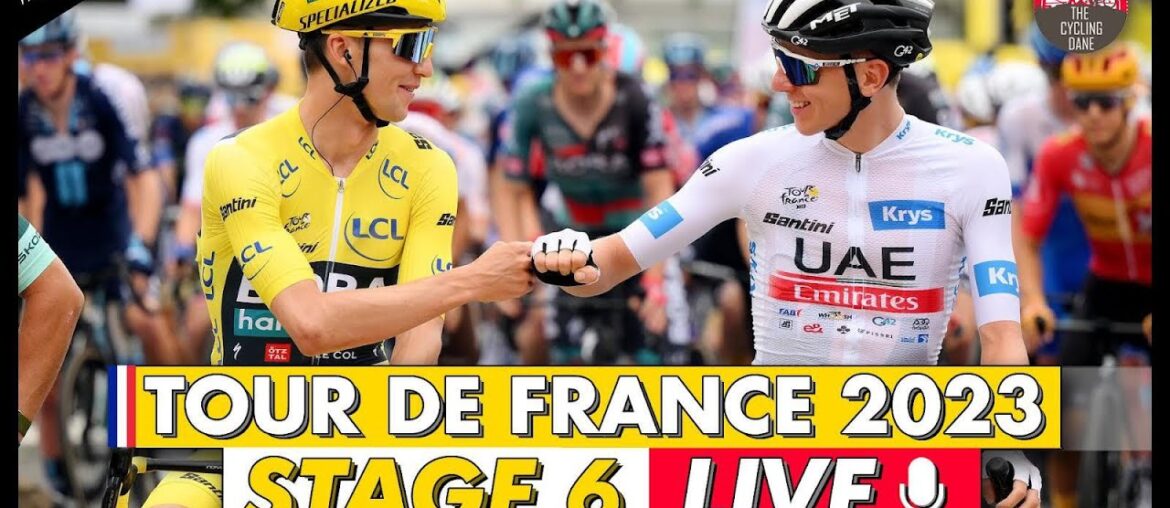Tour de France 2023 Stage 6 LIVE COMMENTARY - Jonas Vingegaard vs Tadej Pogacar Again?