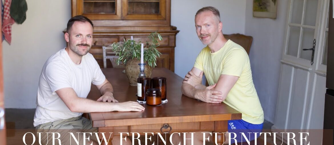 New FURNITURE for our FRENCH COUNTRY HOME | How to renovate an abandoned house in France | Lifestyle