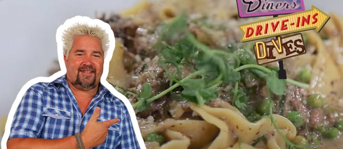 Guy Fieri Eats Short Rib Pappardelle in Delray Beach | Diners, Drive-Ins and Dives | Food Network Guy Fieri Eats Short Rib Pappardelle in Delray Beach | Diners, Drive-Ins and Dives | Food Network