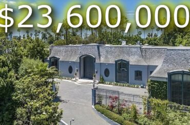 Inside a $23,600,000 Exquisite French Estate in Beverly Hills California! | LA Home Tour