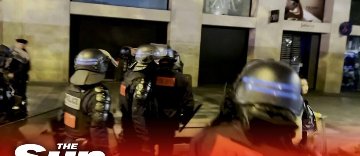 French security deploys armoured vehicles to quell riots over police shooting French security deploys armoured vehicles to quell riots over police shooting