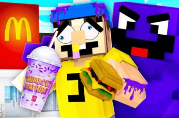 DON'T Drink The GRIMACE SHAKE In Minecraft!