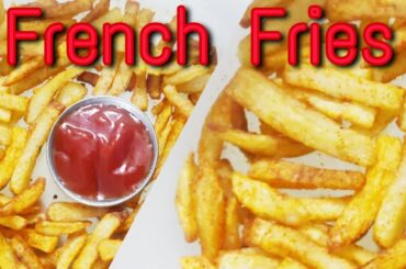FRENCH FRIES in 40 seconds | Tasty Snacks Ideas | Easy Aloo Recipes | McFries recipe at home