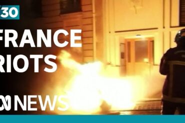 The killing of a teenager sparks unrest on the streets of France | 7.30