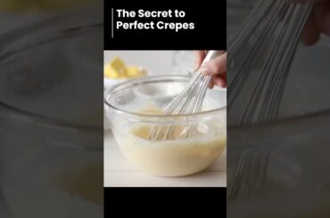 the secret to perfect crepes, Full recipe in first comment
