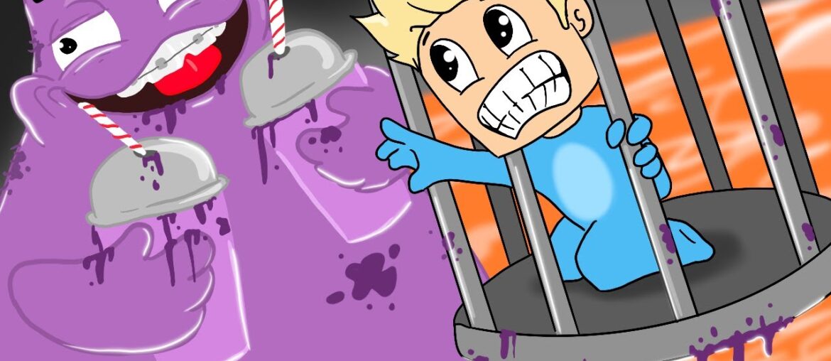 Alan VS Grimace Shake #roblox