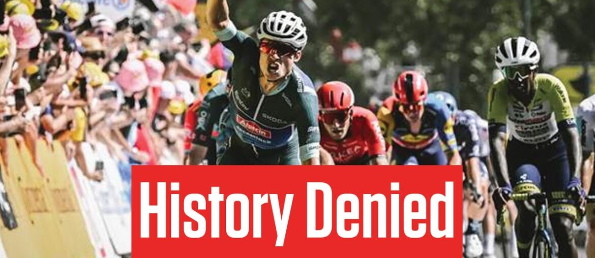 On-Site: Mark Cavendish, Biniam Girmay Nearly Make Tour de France History On-Site: Mark Cavendish, Biniam Girmay Nearly Make Tour de France History