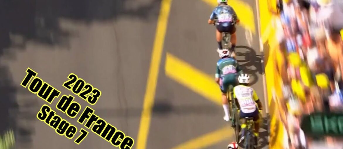 Was Biniam Girmay ROBBED?! | TdF Stage 7 '23