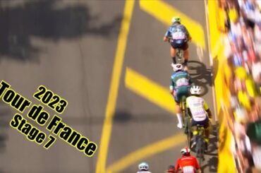 Was Biniam Girmay ROBBED?! | TdF Stage 7 '23