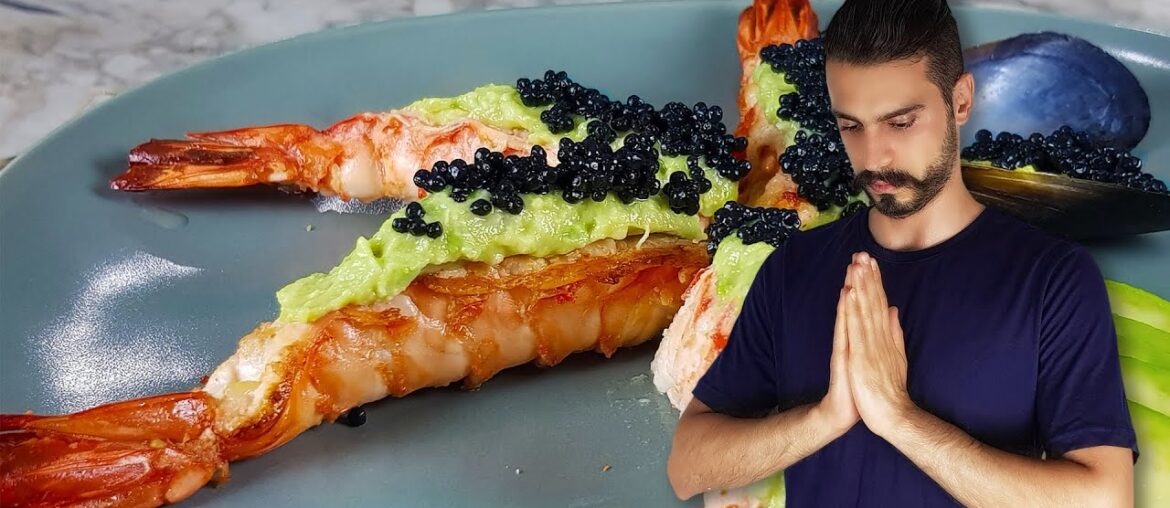 Shrimp and caviar plate | You not seen it before | my cooking Shrimp and caviar plate | You not seen it before | my cooking