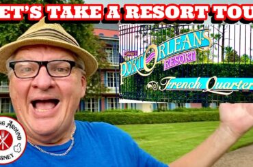 DISNEY Port Orleans French Quarter Resort Tour | DISNEY MODERATE RESORT | Traveling Around Disney