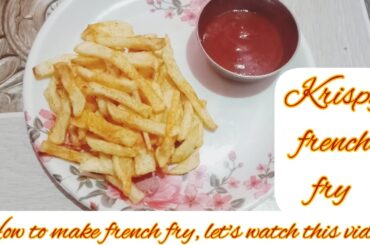 #how to make french fry recipe # chatpata breakfast # easy recipes jhatpat bnaye #home made recipe||