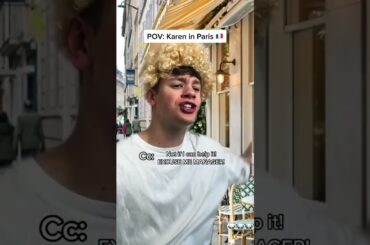 KAREN vs FRENCH WAITER