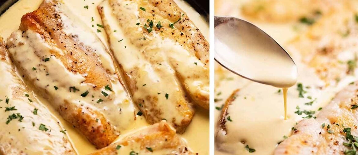 Fish in White Wine Sauce