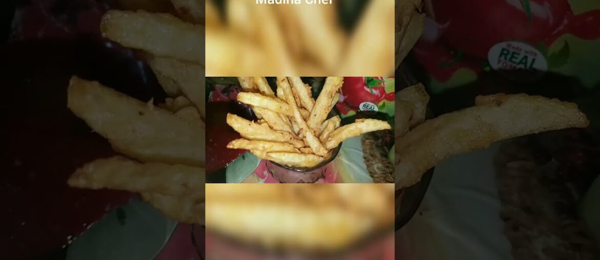 Masala french fries recipe #potato #frenchfries #youtubeshorts