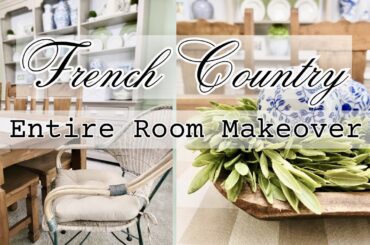 100% Thrifted French Country Dining Room Makeover On a Budget