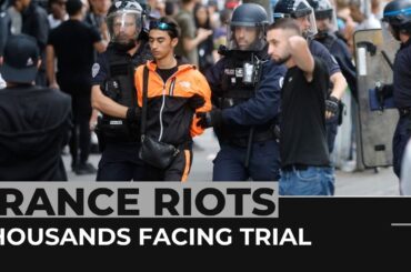 France riots: Thousands of young people detained and facing trial