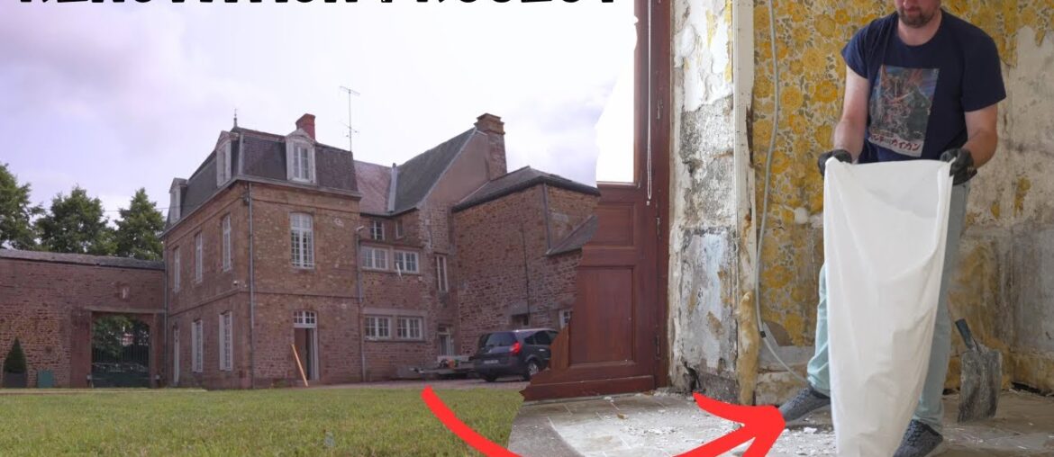 Renovating A French Apartment: Before & After Clearing Up