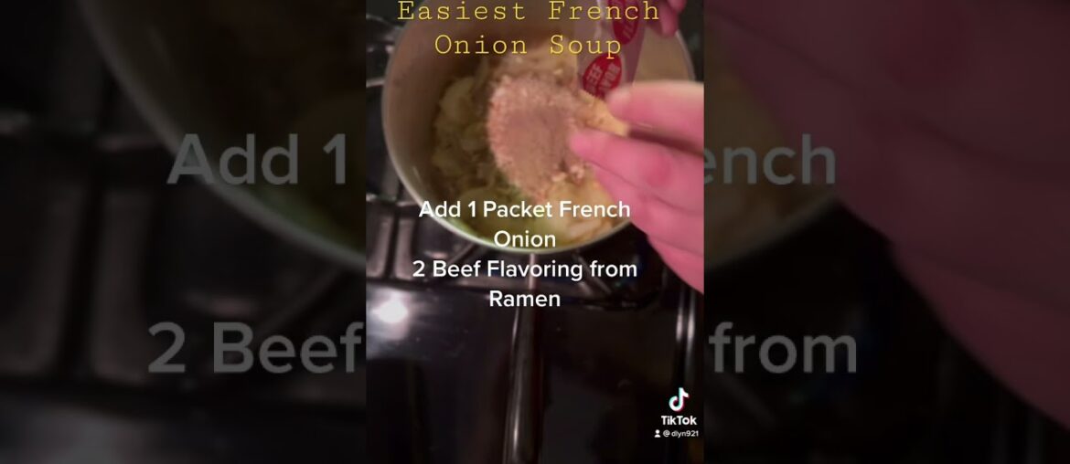 Easiest French Onion Soup Recipe