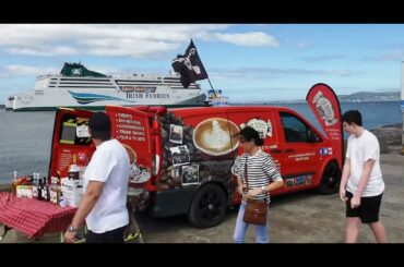 WB Yeats, Irish Ferry Departing for Cherbourg, France  July 2023
