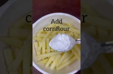 Easy Recipe Of French Fries at home #youtubeshorts #ytshorts #viral #youtubeshorts