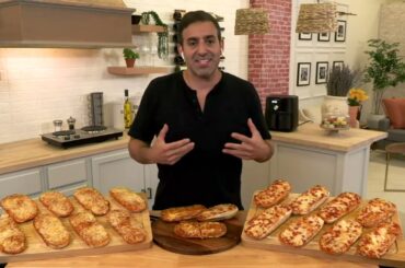 Riccardo's (8) 5.5-oz Authentic French Bread Pizza on QVC