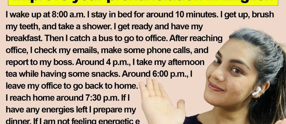 Reading Practice - Practice English pronunciation through short stories!