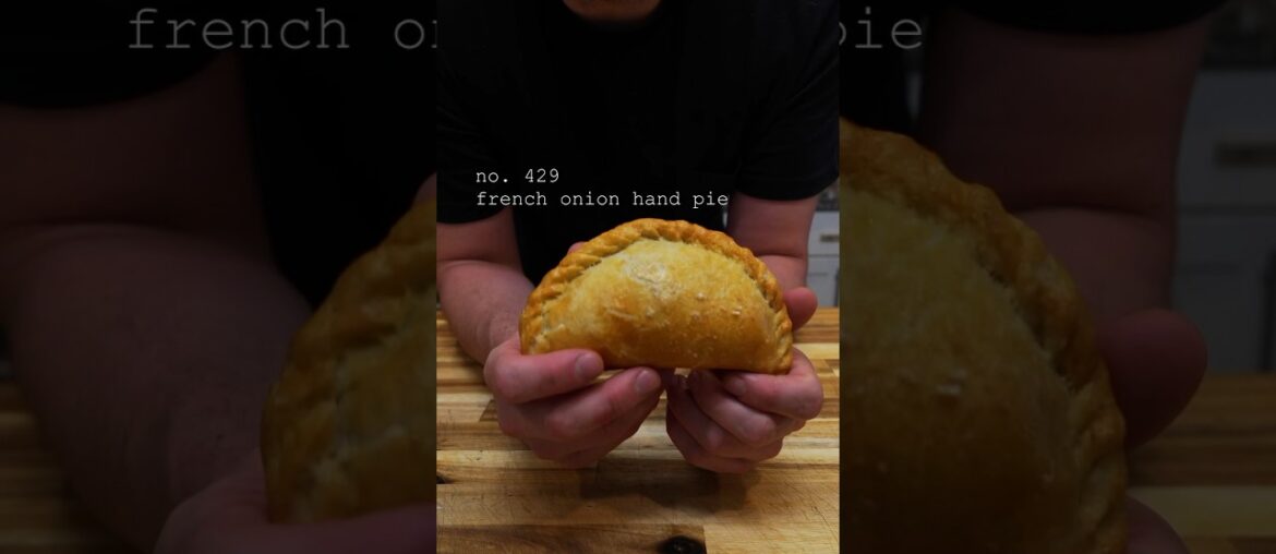 A summer friendly french onion pastry A summer friendly french onion pastry