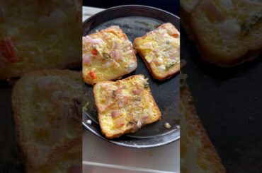 BUTTER WALE FRENCH TOAST | streetfood #frenchtoast #trending #eggs #shorts #viral