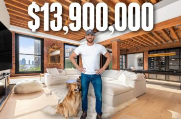 This is my dream Tribeca Loft | NYC APARTMENT TOURS