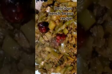 french BEANS recipe