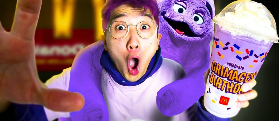 LANKYBOX Tried The GRIMACE SHAKE At 3AM...!?