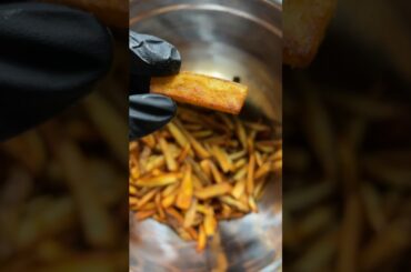 Homemade French Fries ASMR #shorts