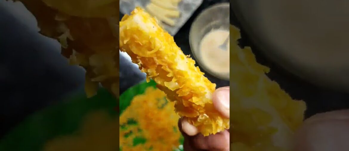 Crispy Masala French Fries | Homemade French Fries Recipe | Easy Snack Recipe Kiran's Zaika#shorts