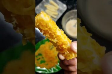 Crispy Masala French Fries | Homemade French Fries Recipe | Easy Snack Recipe Kiran's Zaika#shorts