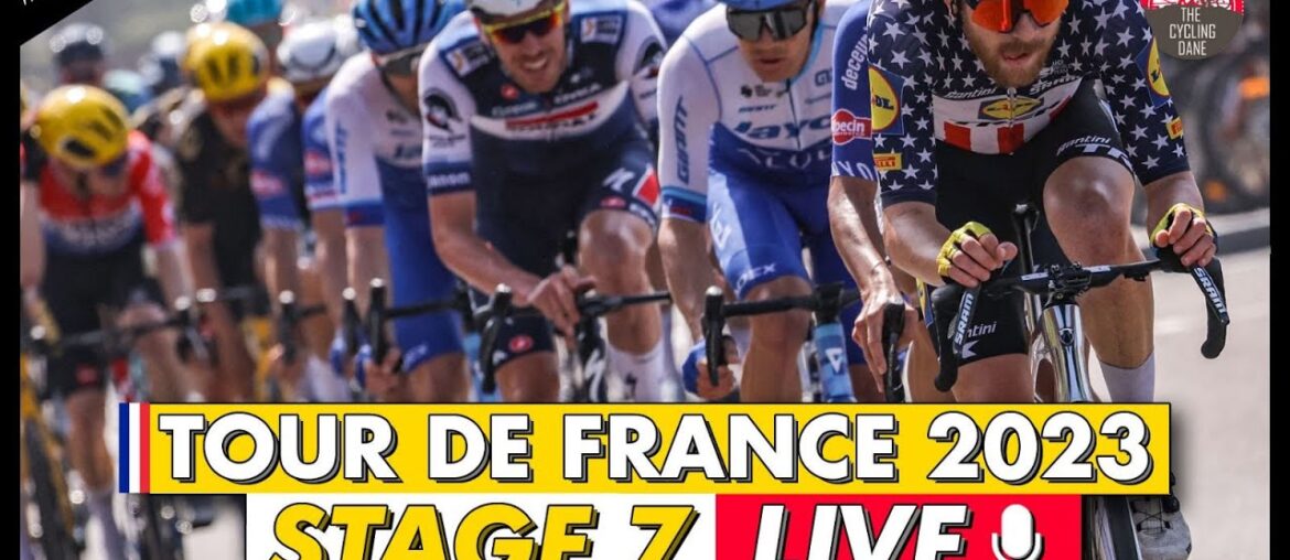 Tour de France 2023 Stage 7 LIVE COMMENTARY - Can Biniam Girmay or Mark Cavendish Make History?
